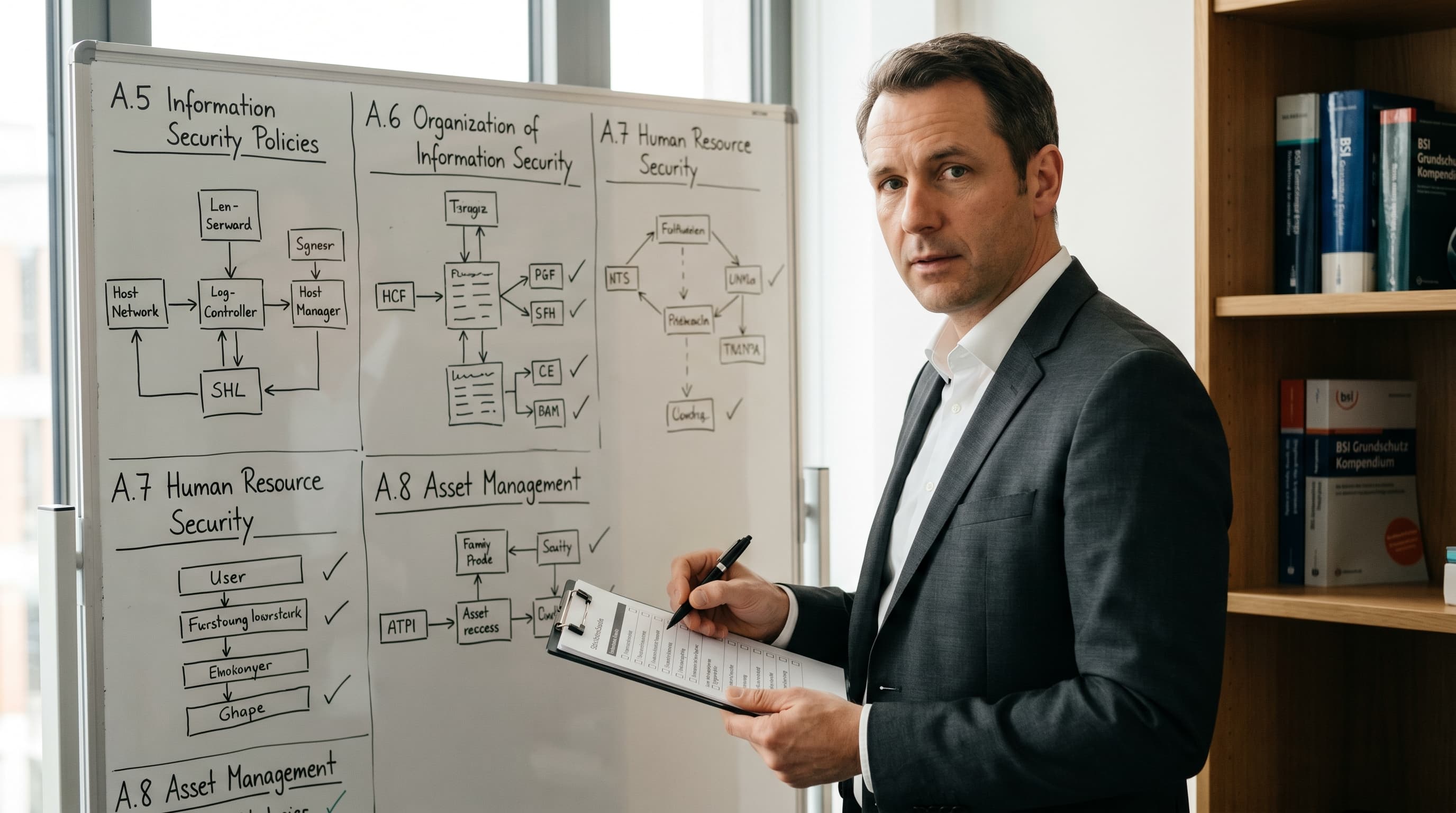 ISO 27001 Anforderungen: Vollständige Checkliste der 93 Annex-A-Controls 2026